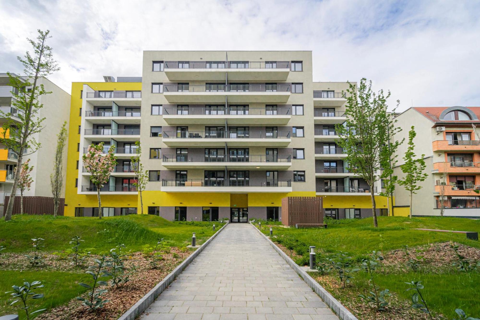 Westside Garden Apartments By Urbanrent Budapest Exterior foto